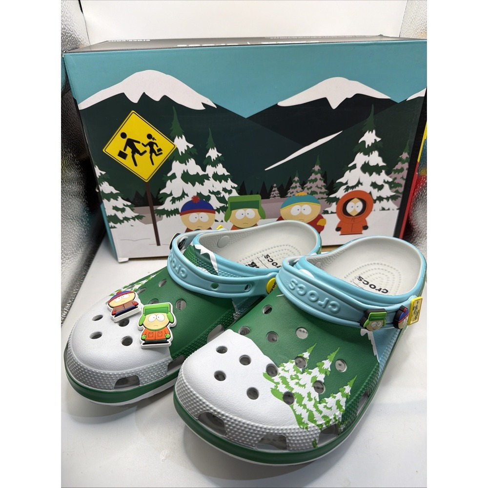 Crocs South Park Classic Clogs Randy Marsh  Size 9M/11W NWB (211502-90H)